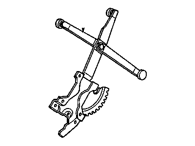 Cadillac Seville Window Regulator - 20377439