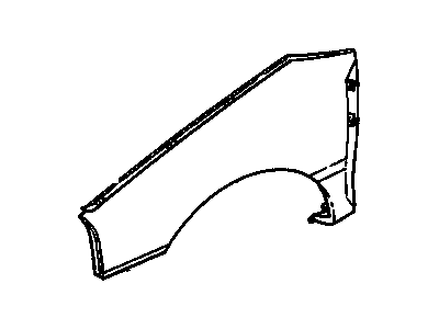 GM 97027788 Fender,Front