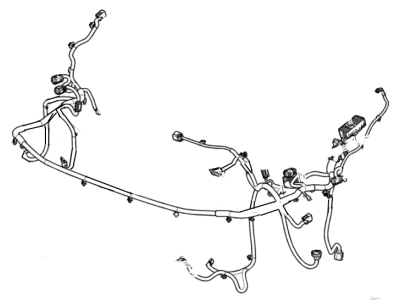 GM 39115454 Harness Assembly, Headlamp Wiring