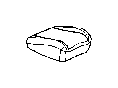 19257964 - Genuine GM Cover,Driver Seat Cushion *Pewter