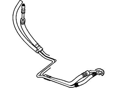 GM 20933940 Hose Assembly, P/S Gear Inlet & Outlet