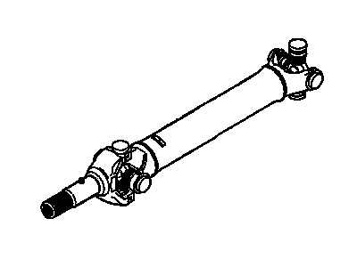 GM 7837420 Rear Axle Propeller Shaft Assembly