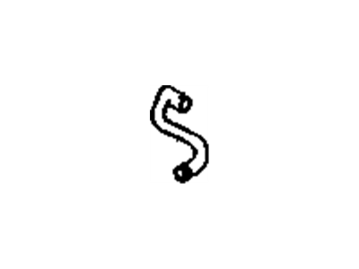 1992 Cadillac Deville PCV Valve Hose - 3521078
