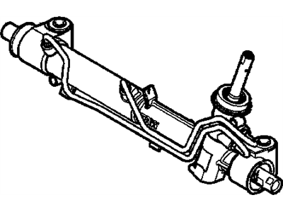 2009 Saturn Astra Rack And Pinion - 93179548