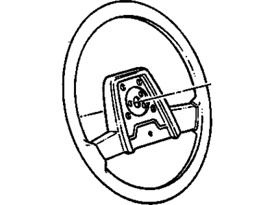 GM 17998686 Steering Wheel