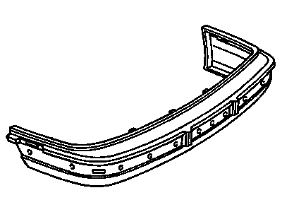 GM 10155561 Rear Bumper Cover