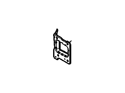 GM 93180523 Plate,Front Bumper Energy ABS Stud