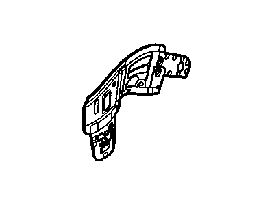 GM 13129784 Rail,Front Compartment Front Outer Side