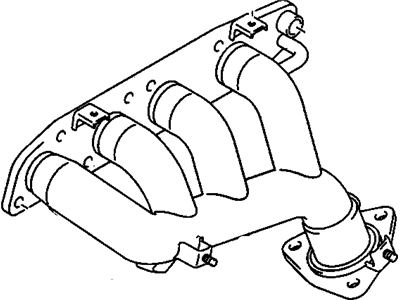 GM 91174460 Engine Exhaust Manifold