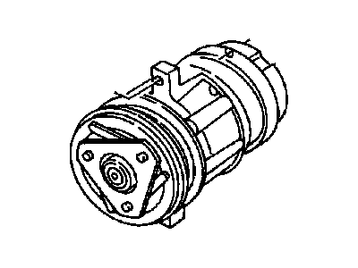 GM 89018893 Air Conditioner Compressor Assembly