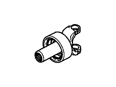 Pontiac Driveshaft Yokes - 26039762