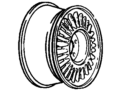 Cadillac Eldorado Spare Wheel - 3635443