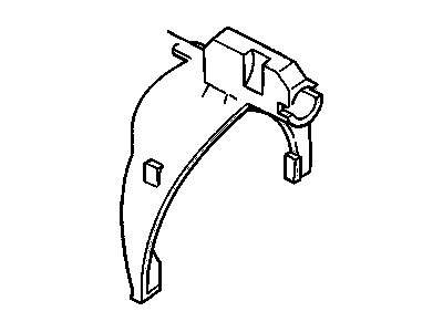 GM 8672001 Fork,1st & 2nd Shifter