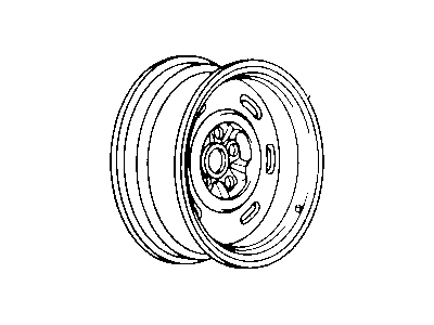 327708 - Genuine GM Wheel,15X8