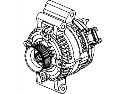 2005 Chevrolet Malibu Alternator - 15781434