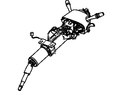 GM 15849564 Column Assembly, Steering *Ebony