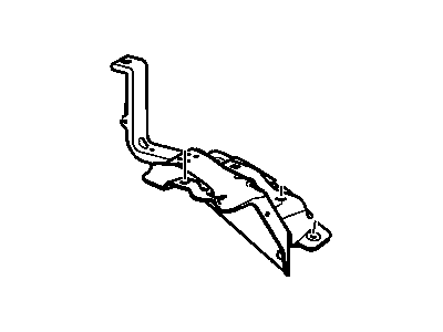 GM 25833179 Bracket, Battery Tray Support