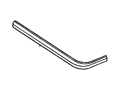 GM 22531752 Molding,Rear Bumper Imp Bar Extension