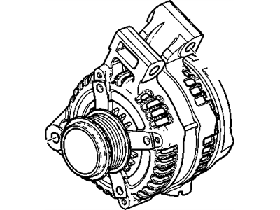 2010 Cadillac SRX Alternator - 13595199