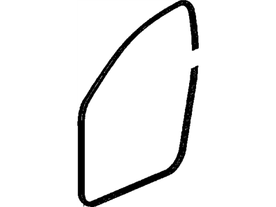 2004 Saturn Ion Door Seal - 15248123