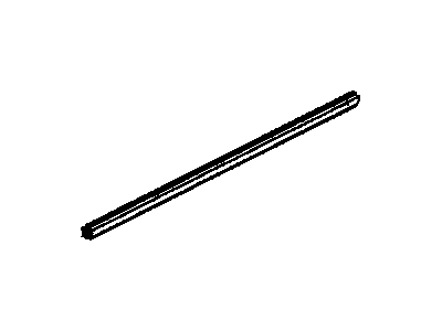 GM 22729942 Sealing Strip,Rear Side Door Window Inner