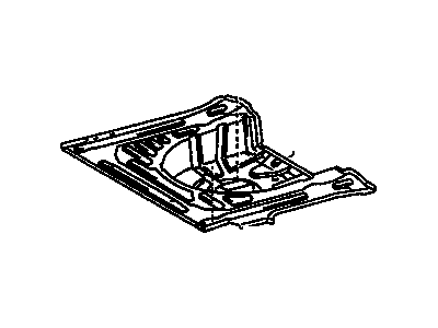 1995 Chevrolet Prizm Floor Pan - 94859037