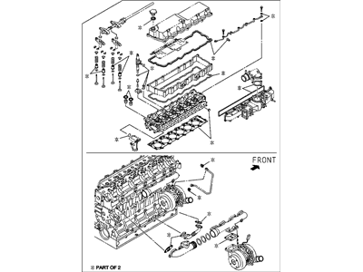 GM 97779200 Gasket Kit - Cyl Head