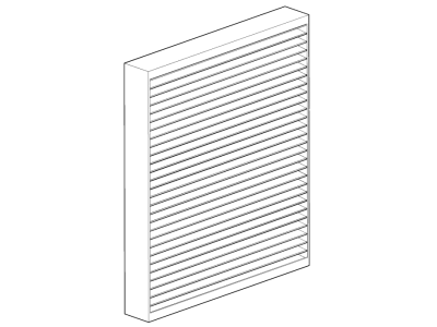 2021 Cadillac CT4 Cabin Air Filter - 84983617