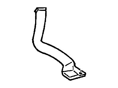 GM 10164975 Outlet, Rear Floor Air