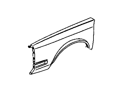 GM 10284899 Fender Assembly, Front