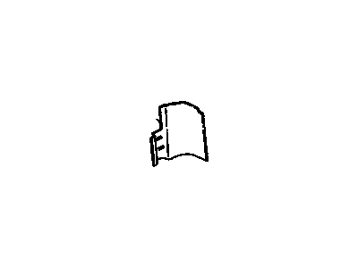 GM 22514558 Baffle, Radiator Air Side