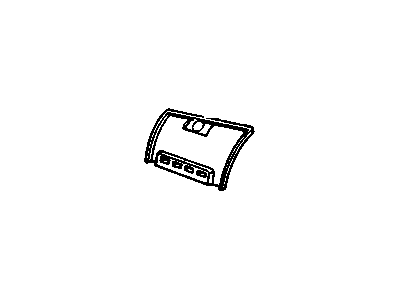 20525714 GM Door Stowage Compartment Side. *Black Illustration 1 of 1