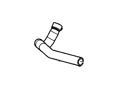 2009 Chevrolet Express Radiator Hose - 25808976