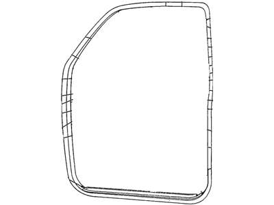 GM 15522764 Weatherstrip Assembly, Front Side Door