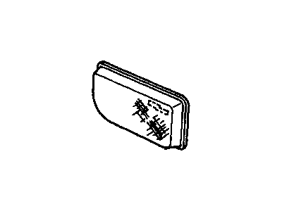 GM 25601796 GRILLE, Radio Auxiliary Speakers
