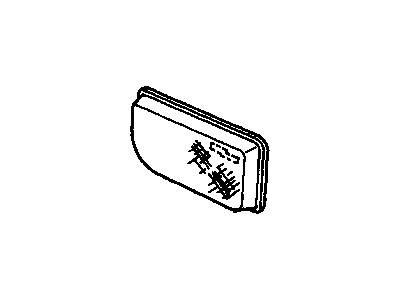 GM 25555958 GRILLE, Radio Auxiliary Speakers