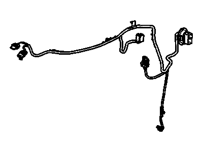 GM 25980741 Harness Assembly, Rear Side Door Door Wiring