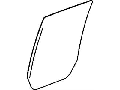 15135368 GM Window,Rear Side Door Illustration 1 of 1