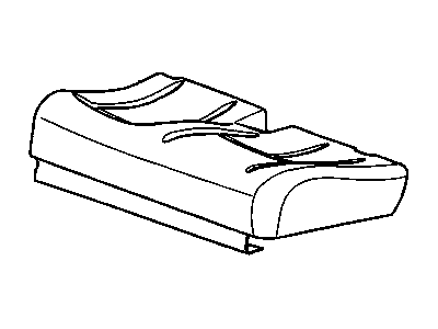 GM 89044861 Cover,Rear Seat Cushion *Neutral