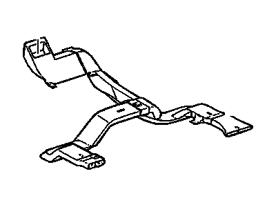 GM 25906617 Duct Assembly, Floor Rear Air Outlet