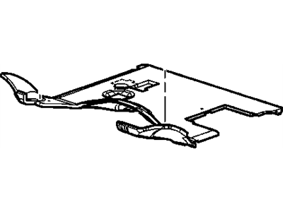 GM 25909816 Insulator Assembly, Floor Panel Front