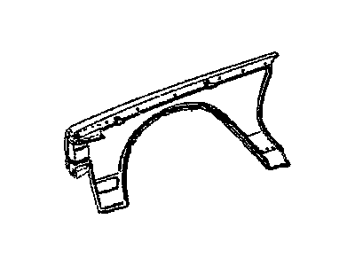 GM 25509017 Fender,Front