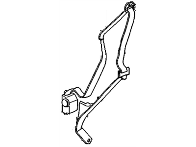 1998 Oldsmobile Achieva Seat Belt - 12533342