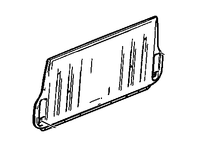 GM 10385206 PANEL, End Gate Top and Bottom