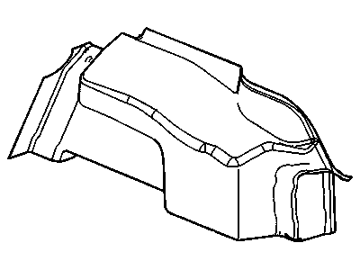 GM 20758509 Panel,Rear Wheelhouse Trim Finish