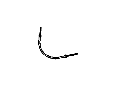 GM 1635784 Retainer 4. 14. Parking Brake Rear Cable