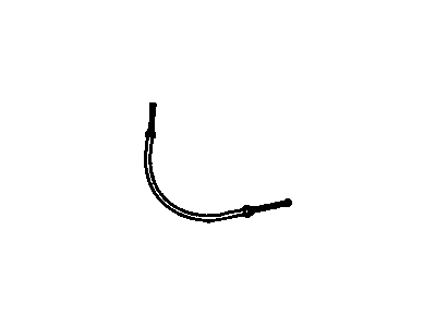 Cadillac Allante Parking Brake Cable - 1642482