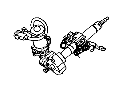 GM 19183790 Column,Steering (W/ Asst Motor)