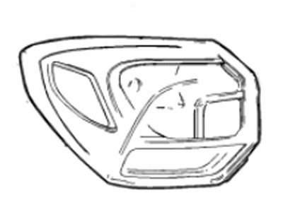 GM 42747397 Lamp Assembly, Rear Body Structure Stop