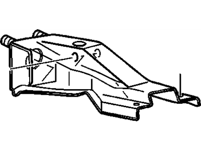 15154803 - Genuine GM Bracket, Brake Pedal